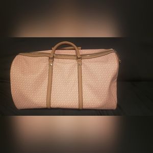 Steve Madden beige/rose gold duffel. Used great condition